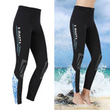 Maxbell Adult Wetsuit Pant 3mm Neoprene Stretchy Long Leggings Trouser Blue L Women - Aladdin Shoppers