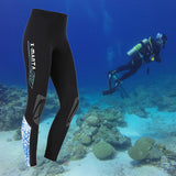 Maxbell Adult Wetsuit Pant 3mm Neoprene Stretchy Long Leggings Trouser Blue L Women - Aladdin Shoppers