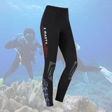 Maxbell Adult Wetsuit Pant 3mm Neoprene Stretchy Long Leggings Trouser Gray M Women - Aladdin Shoppers