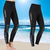 Maxbell Adult Wetsuit Pant 3mm Neoprene Stretchy Long Leggings Trouser Gray L Women - Aladdin Shoppers