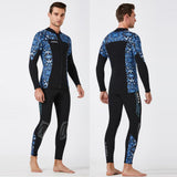 Maxbell Wetsuit Top 3mm Neoprene Adults for Water Sports in Cold Water XXL Men Blue - Aladdin Shoppers