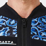 Maxbell Wetsuit Top 3mm Neoprene Adults for Water Sports in Cold Water XXL Men Blue - Aladdin Shoppers