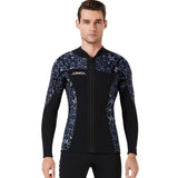 Maxbell Wetsuit Top 3mm Neoprene Adults for Water Sports in Cold Water M Men Grey - Aladdin Shoppers