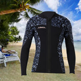 Maxbell Wetsuit Top 3mm Neoprene Adults for Water Sports in Cold Water M Men Grey - Aladdin Shoppers