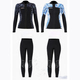 Maxbell Wetsuit Top 3mm Neoprene Adults for Water Sports in Cold Water M Women Grey - Aladdin Shoppers