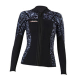 Maxbell Wetsuit Top 3mm Neoprene Adults for Water Sports in Cold Water XL Women Grey - Aladdin Shoppers