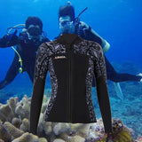 Maxbell Wetsuit Top 3mm Neoprene Adults for Water Sports in Cold Water XL Women Grey - Aladdin Shoppers