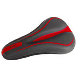 Maxbell Shock Absorb Bike Seat Cover Bicycle Cushion Covers Replacement Red Black - Aladdin Shoppers