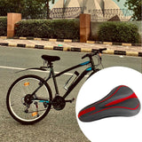 Maxbell Shock Absorb Bike Seat Cover Bicycle Cushion Covers Replacement Red Black - Aladdin Shoppers