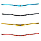 Maxbell 31.8*780mm Bicycle Riser Bar Aluminum Alloy MTB Bike Handlebar Blue - Aladdin Shoppers