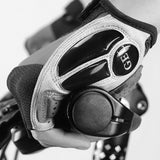 Maxbell Half Finger Cycling Gloves Bike Bicycle Fingerless Women Men Gloves Black XL - Aladdin Shoppers
