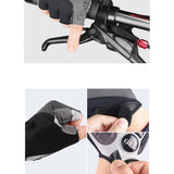 Maxbell Half Finger Cycling Gloves Bike Bicycle Fingerless Women Men Gloves Black XL - Aladdin Shoppers