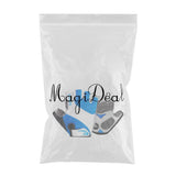 Maxbell Half Finger Cycling Gloves Bike Bicycle Fingerless Women Men Gloves Blue M - Aladdin Shoppers