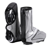 Maxbell Winter Cycling Shoe Cover Fleece Waterproof Overshoes for MTB Riding Bike L - Aladdin Shoppers