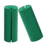 Maxbell 2x Silicone Grips 1Pair Tool Thick for Gym Dumbbell Training Weightlifting green - Aladdin Shoppers