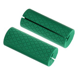 Maxbell 2x Silicone Grips 1Pair Tool Thick for Gym Dumbbell Training Weightlifting green - Aladdin Shoppers