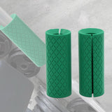 Maxbell 2x Silicone Grips 1Pair Tool Thick for Gym Dumbbell Training Weightlifting green - Aladdin Shoppers