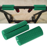 Maxbell 2x Silicone Grips 1Pair Tool Thick for Gym Dumbbell Training Weightlifting green - Aladdin Shoppers