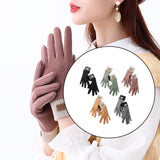 Maxbell Winter Warm Gloves Warm 112D Windproof Soft for Driving Cycling Climbing yellow - Aladdin Shoppers