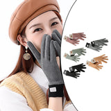 Maxbell Winter Warm Gloves Warm 112D Windproof Soft for Driving Cycling Climbing yellow - Aladdin Shoppers