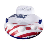 Maxbell Large Inflatable Snow Tube Sleigh Sledges Polar Bear Snow Sledge Toboggan - Aladdin Shoppers