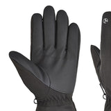 Maxbell Windproof Gloves Touchscreen Thermal Fleece Sports Snowboarding HX 102 Black - Aladdin Shoppers