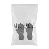 Maxbell Windproof Gloves Touchscreen Thermal Fleece Sports Snowboarding HX 102 Black - Aladdin Shoppers