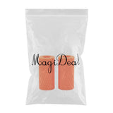 Maxbell Maxbell 2x Bar Grips Weight Training Fit 25mm 28mm 30mm Diameter Arm Workout for Gym Orange