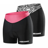 Maxbell Women 3D Thick Gel Pad Cycling Shorts Bike Underwear Breathable White S - Aladdin Shoppers