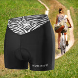Maxbell Women 3D Thick Gel Pad Cycling Shorts Bike Underwear Breathable White S - Aladdin Shoppers