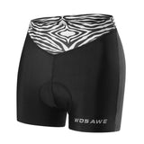 Maxbell Women 3D Thick Gel Pad Cycling Shorts Bike Underwear Breathable White XL - Aladdin Shoppers