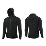 Maxbell Reflective Cycling Running Jacket Windproof Hooded Windbreaker Soft L - Aladdin Shoppers