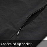 Maxbell Reflective Cycling Running Jacket Windproof Hooded Windbreaker Soft L - Aladdin Shoppers