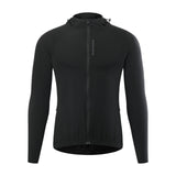 Maxbell Reflective Cycling Running Jacket Windproof Hooded Windbreaker Soft L - Aladdin Shoppers