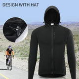 Maxbell Reflective Cycling Running Jacket Windproof Hooded Windbreaker Soft L - Aladdin Shoppers
