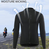 Maxbell Reflective Cycling Running Jacket Windproof Hooded Windbreaker Soft L - Aladdin Shoppers