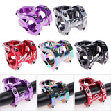 Maxbell Bike Stem 31.8mm Aluminum Alloy Short Bar Stem for Most Bicycles Colorful - Aladdin Shoppers