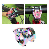 Maxbell Bike Stem 31.8mm Aluminum Alloy Short Bar Stem for Most Bicycles Colorful - Aladdin Shoppers