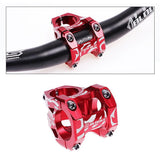 Maxbell Bike Stem 31.8mm Aluminum Alloy Short Bar Stem for Most Bicycles Red - Aladdin Shoppers