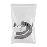 Maxbell 2x2 Pieces Bike Handlebar Tape Cycling Anti-Skid for Road Bike Golden print