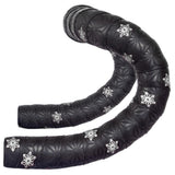 Maxbell 2x2 Pieces Bike Handlebar Tape Cycling Anti-Skid for Road Bike White print