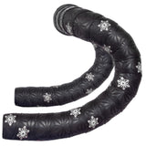 Maxbell 2x2 Pieces Bike Handlebar Tape Cycling Anti-Skid for Road Bike White print