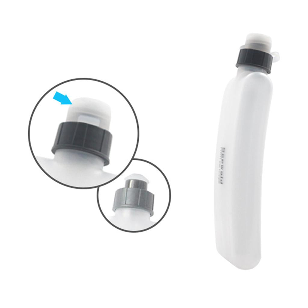 Maxbell Maxbell Plastic Sports Water Bottle Folding Flip Straw Drinking for Outdoor 235x60mm