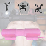 Maxbell Foam Padded Barbell Bar Cover Squat Pad Weight Lifting Shoulder Back pink - Aladdin Shoppers