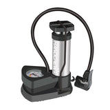 Maxbell High Pressure Bike Foot Pump Aluminum Alloy Bicycle Floor Air Pump Gauge Silver - Aladdin Shoppers
