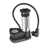 Maxbell High Pressure Bike Foot Pump Aluminum Alloy Bicycle Floor Air Pump Gauge Silver - Aladdin Shoppers