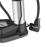 Maxbell High Pressure Bike Foot Pump Aluminum Alloy Bicycle Floor Air Pump Gauge Silver - Aladdin Shoppers