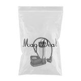 Maxbell High Pressure Bike Foot Pump Aluminum Alloy Bicycle Floor Air Pump Gauge Silver - Aladdin Shoppers