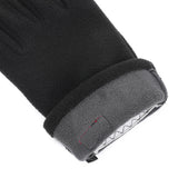 Maxbell Bike Cycling Gloves Full Finger Touch Screen Men/Women Thick Warm XL Black 1 - Aladdin Shoppers