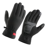 Maxbell Bike Cycling Gloves Full Finger Touch Screen Men/Women Thick Warm XL Black 1 - Aladdin Shoppers